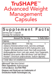 TruSHAPE™ Advanced Weight Management Capsules